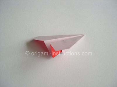 completed paper airplane
