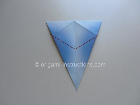 how to make origami bird step by step