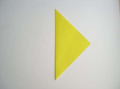 folded triangle