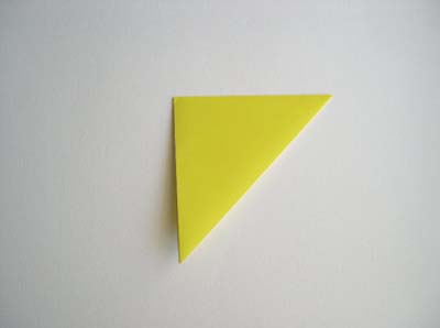 triangle folded again