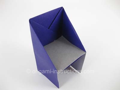 how to make a paper chair