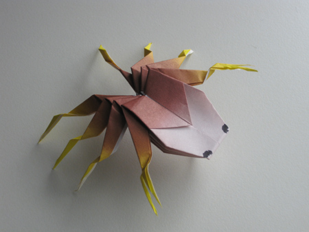 Origami Crab Diagram