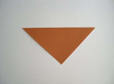 origami-dog-folded triangle