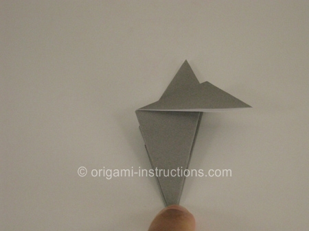 written instructions for origami bat