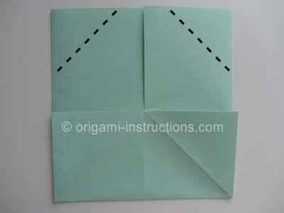 how do you fold a piece of paper into a square envelope
