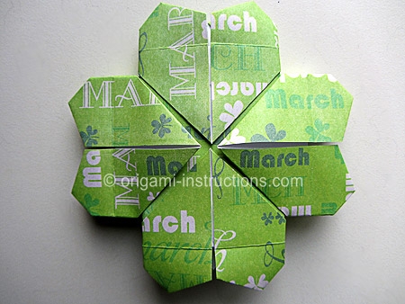 origami-four-leaf-clover