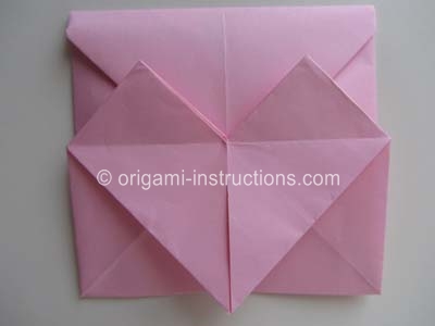 origami heart rectangle paper