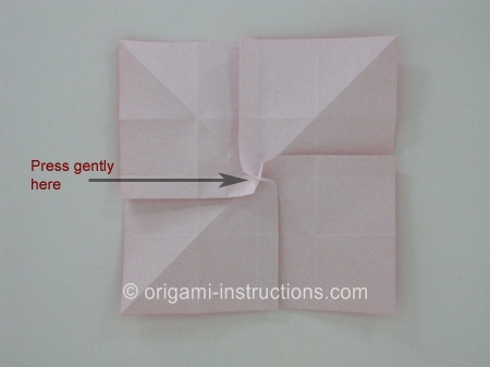 How to Make Easy Origami Rose in Bloom (Folding Instruction)