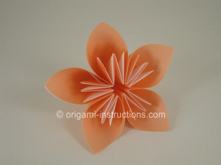 easy origami flower kusudama flower