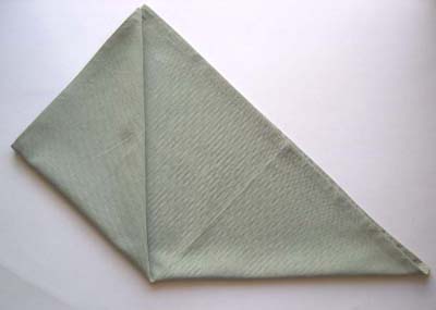 folding napkin diamond
