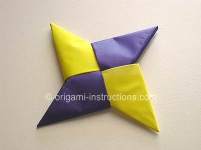 sticky note origami instructions ninja star