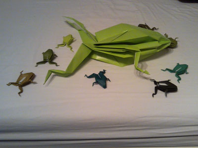 origami-frog