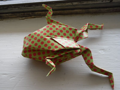 origami-frog