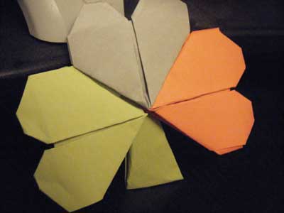 origami-clover