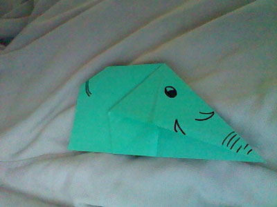 easy money origami elephant