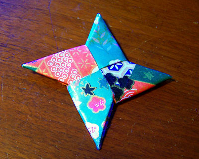 Origami Ninja Star or Shuriken