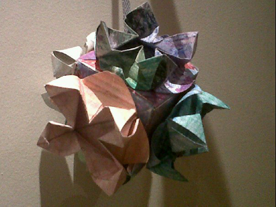 Origami Lotus at origami-instructions.com
