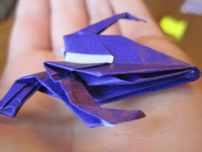 origami-frog