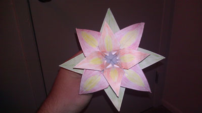 Origami Lily at origami-instructions.com