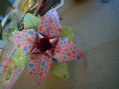 origami lily