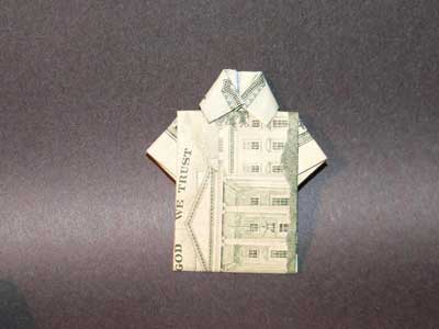 money-origami-shirt