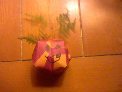 Origami Pumpkin at origami-instructions.com