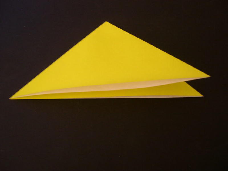 Origami  Bird  - Origami Robin - Step 3