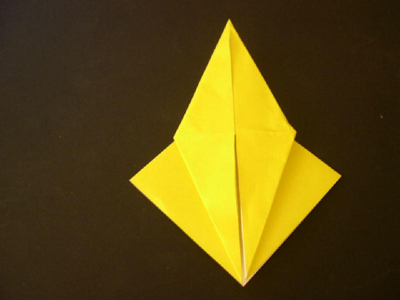 Origami  Bird  - Origami Robin - Step 9