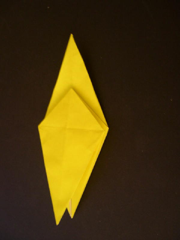 Origami  Bird - Origami Robin - Step 11