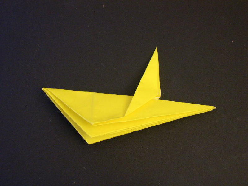 Origami  Bird  - Origami Robin - Step 16