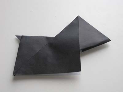Origami Scottie Dog Step 12