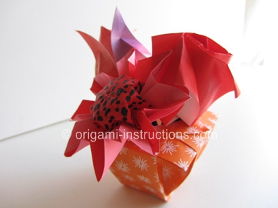 origami-vase